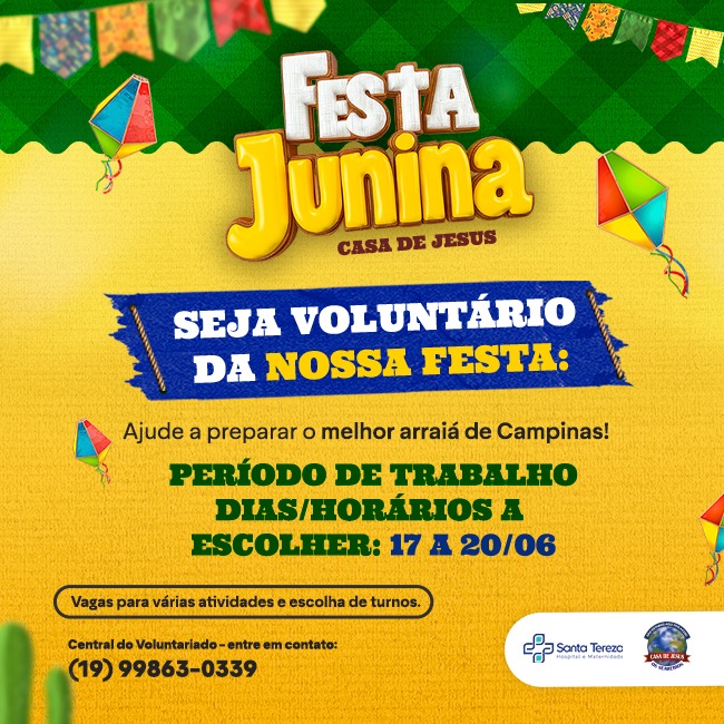 Festa Junina Volunt�rios