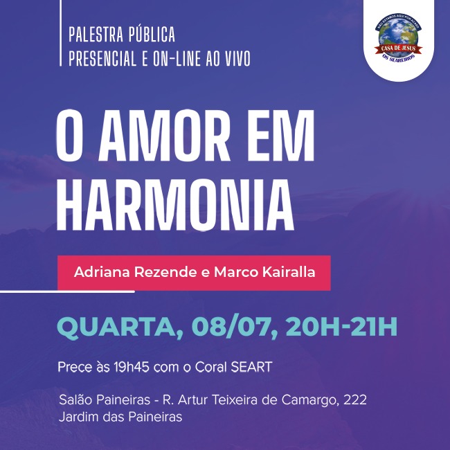 Palestra Espiritismo Campinas